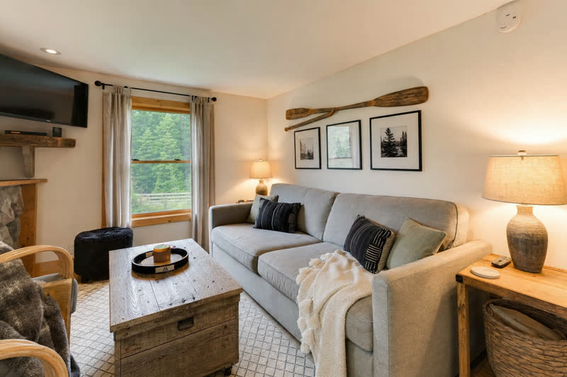 First-timer's two-bedroom cabin